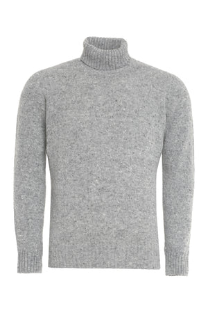 Wool and cachemire turtleneck pullover-0